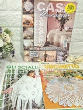 TRE RIVISTE UNCINETTO 