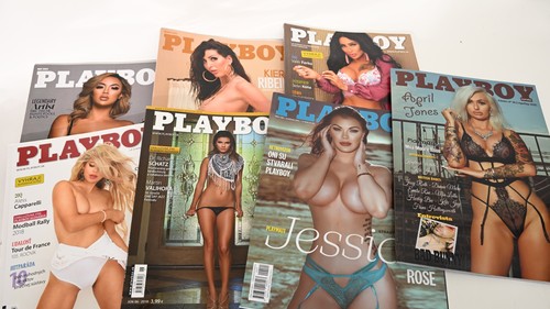 Playboy magazine lot - lot, 7
