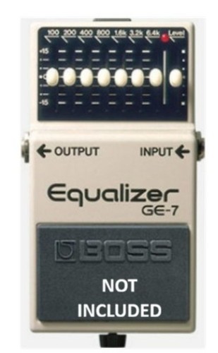 Boss equalizzatore pedale - boss, ge-7