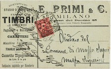 6602 MILANO PRIMI FABB TIMBRI