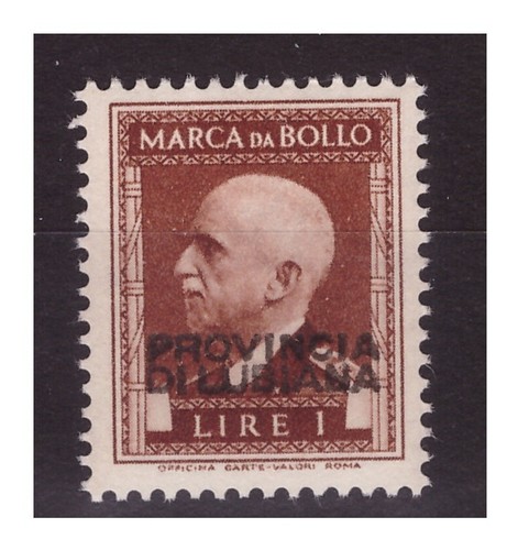 Lubiana marca da bollo - lubiana,