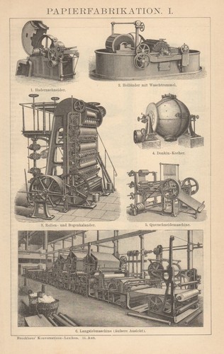 1898 stampa antica carta - stampa,