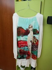 CUSTO BARCELLONA  ABITO VESTITO VESTITINO DONNA TAG SIZE 0