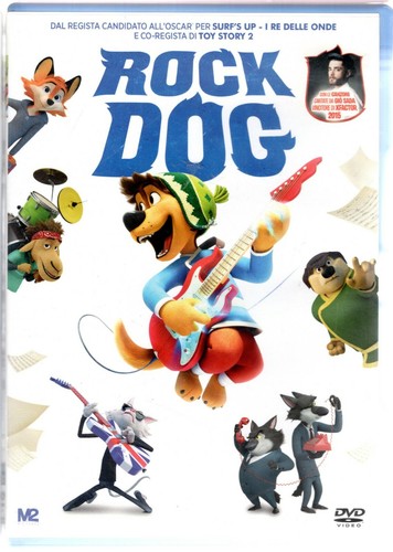 Dvd cartone animato rock dog - animato,