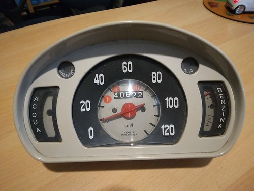 Fiat 600 strumentazione - fiat, d