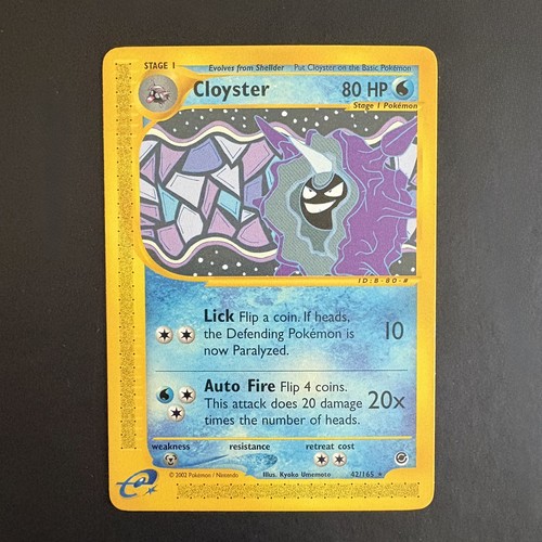 Cloyster 165 non - cloyster, 42/165