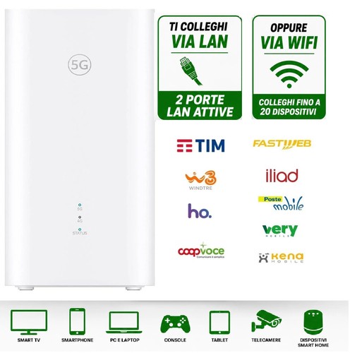 Router con sim - con, 5g