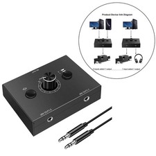 Selettore audio stereo da 3,5