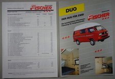 Depliant / Brochure VW Bus T3