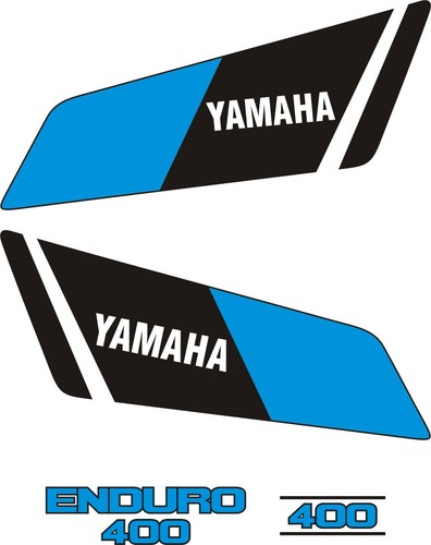 Kit decalcomanie yamaha 400 - kit, dt