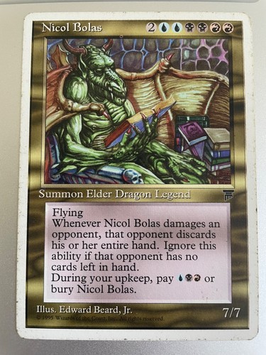 Nicol bolas chronicles gd - bolas,