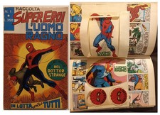 L'UOMO RAGNO Raccolta SUPER EROI n. 1 con adesivi del n. 17 ed. CORNO