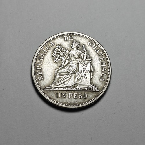 Monete guatemala 1896 peso - monete,