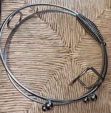 Silver Metal Wine Holder Rack