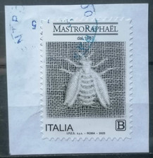 ITALIA REPUBBLICA 2025 MASTRO RAPHAEL USATO SU FRAMMENTO