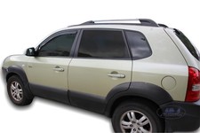 Deflettori Aria Per Hyundai Tucson 2004-2010 5-Porte Set 2 Antiturbo Antivento