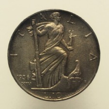 10 Lire -Ag- 1936 "Impero" -