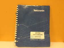 Tektronix 070-4732-00 2215A Manuale Istruzioni Operatori Oscilloscopio