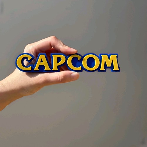 Capcom logo insegna - capcom, colorata