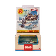 Hot Wheels Jaws 50th Anniversary Set Lo Squalo Bianco The Orca SDCC 2025 Confezione Originale Nuovo