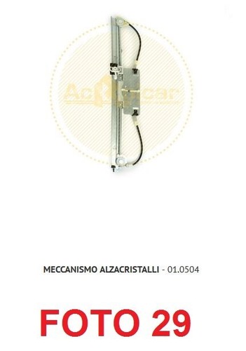 Meccanismo alzacristallo - meccanismo,