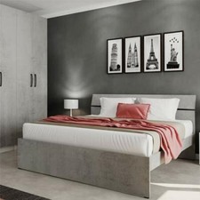 Letto matrimoniale in legno 2