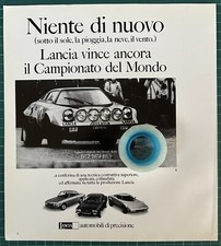 Rara Pubblicita’ LANCIA