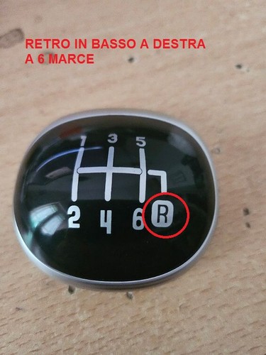 Pomello lente lucido fiat - +,