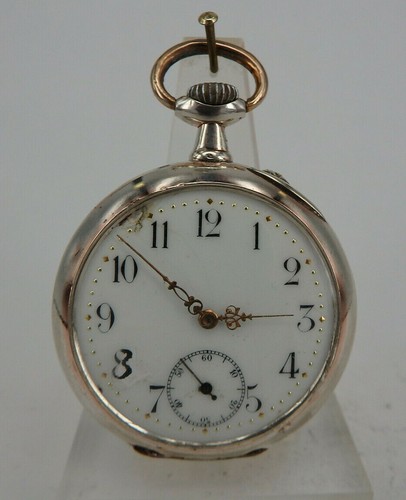 Orologio tasca uomo aperto - orologio,