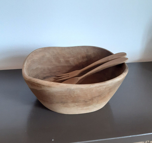 Insalatiera legno ulivo - insalatiera,