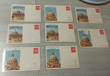 Lotto di 8 cartoline postali