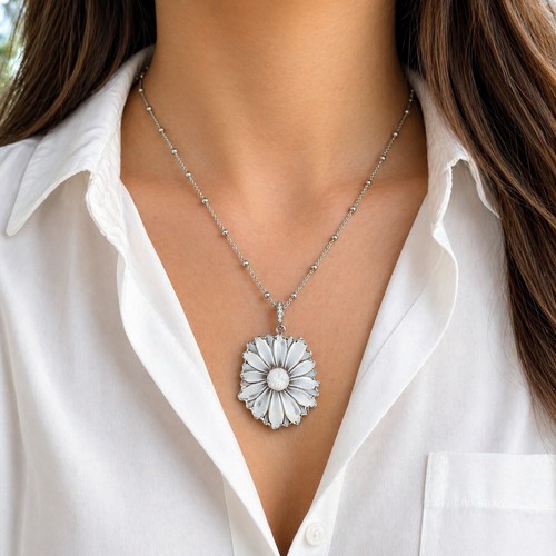 Collana cammeo margherita - cammeo,