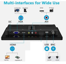 Mini monitor LED 10" HDMI VGA
