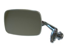 Specchio retrovisore esterno VW Maggiolino Cabrio, ACCIAIO INOX lucido, SINISTRO, NUOVO ottima qualità