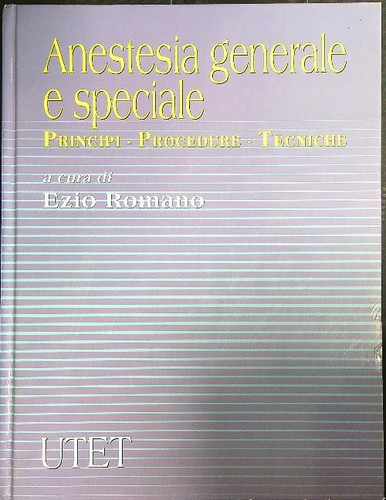 Anestesia generale speciale - anestesia,