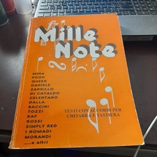 mille note testi con accordi per tastiera e chitarra VES3