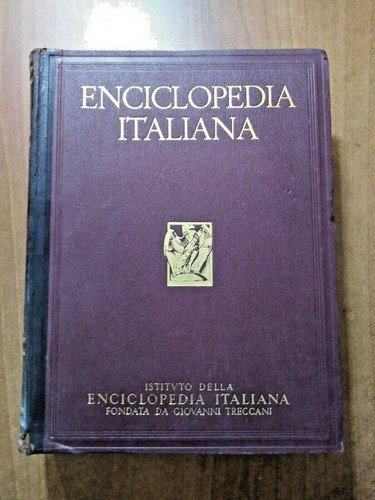 Enciclopedia italiana vol - enciclopedia,