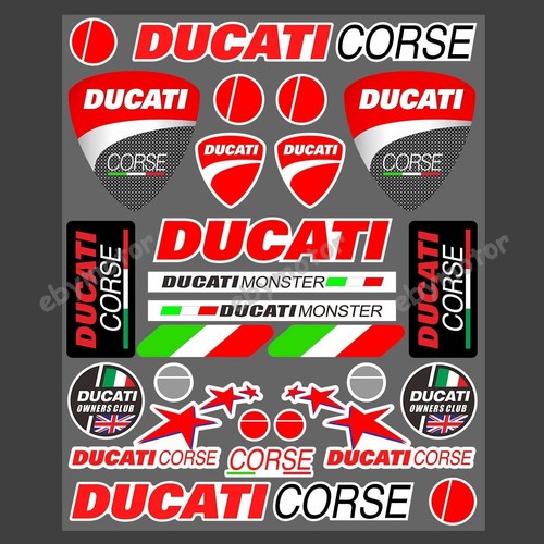 Per ducati corse adesivi - per,