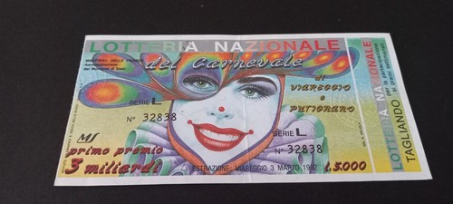 Biglietto lotteria nazionale - lotteria,
