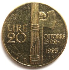 [R3226] 20 Lire 1923, Italia
