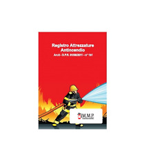 REGISTRO ATTREZZATURE ANTINCENDIO PER MANUTENZIONI ESTINTORE IDRANTE E ALTRO