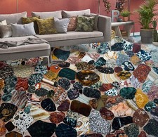 Carta da parati 3D pietra texture R2365 pavimento carta da parati stampa murale Luna 24