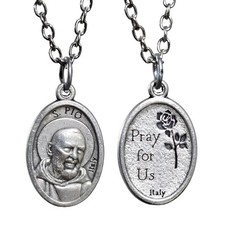 St Pio Padre Pendant Pray For