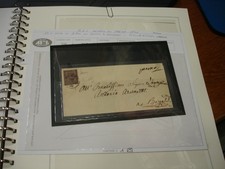 ASI Antichi Stati Mio album Parma 1 Lettera 1852 15 c. rosa Storia Postale FOTO
