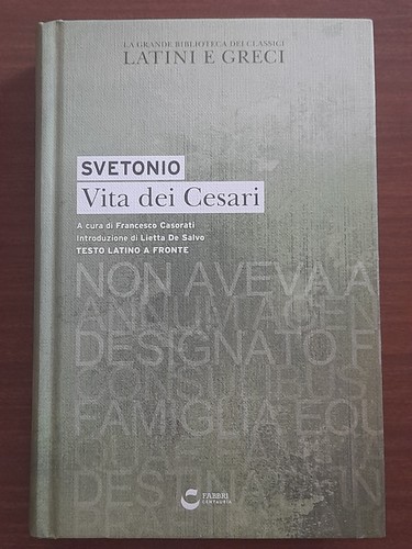 Svetonio vita dei cesari - svetonio-,