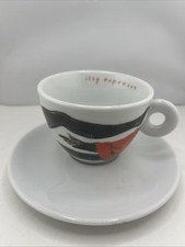 Illy Collezione Italia Richard Ginori 1994 Andrea Manetti Tazza e Piattino Espresso