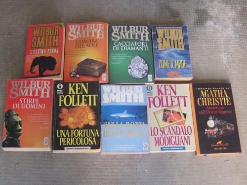 Lotto libri gialli ken - lotto, 9