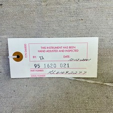 Scheda lista di controllo