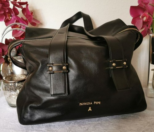 Borsa patrizia pepe nera vera - patrizia,
