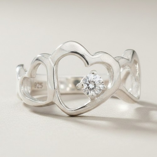 Anello vero argento sterling